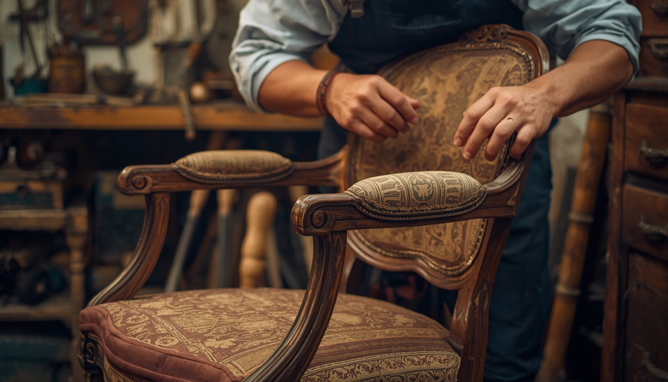 История мебели, перетяжка мебели Красноярск