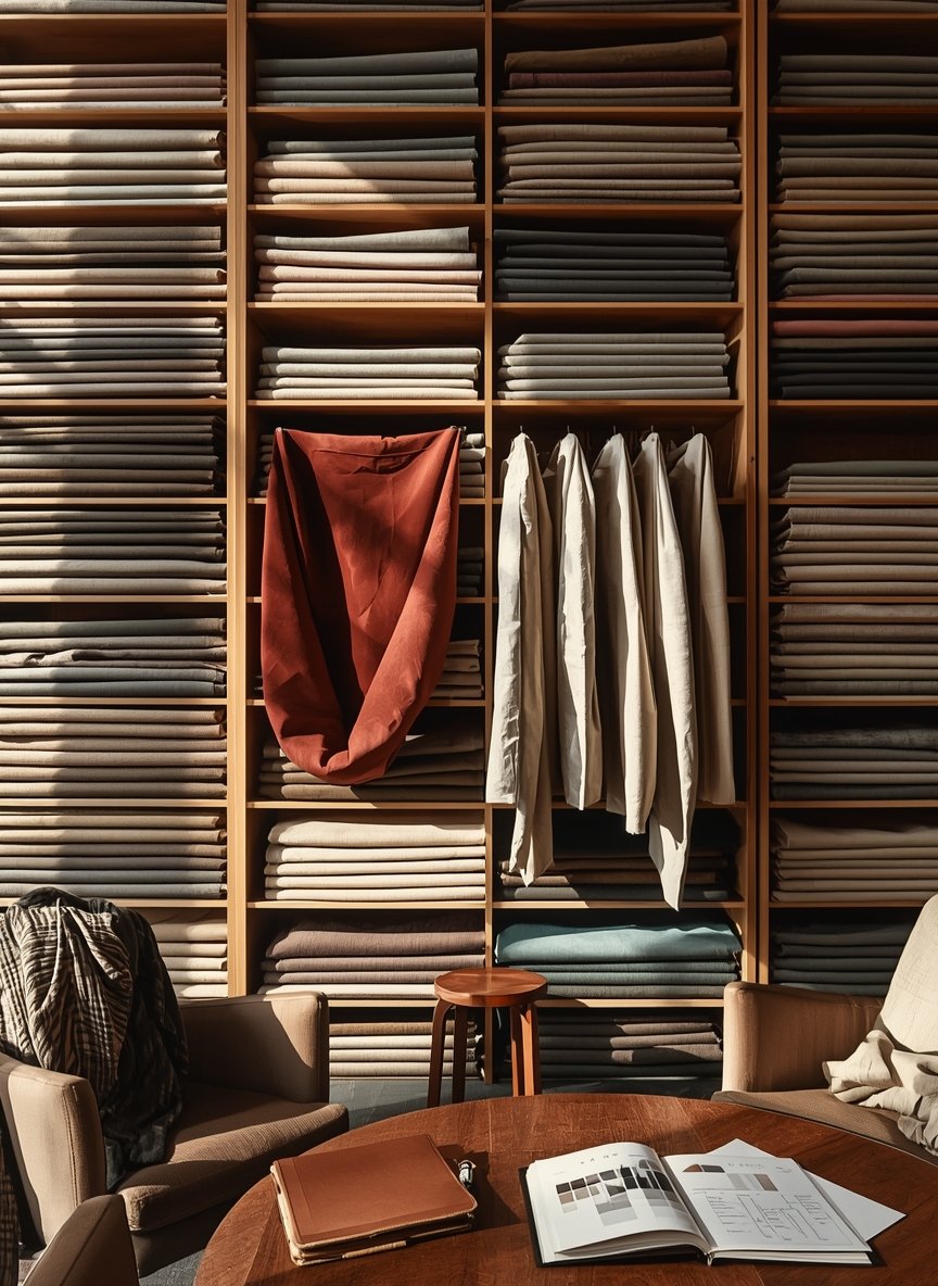 Шоурум тканей для перетяжки мебели в Красноярске