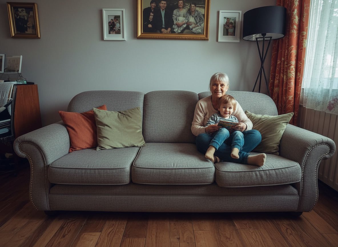 История перетяжки дивана в Красноярске - после