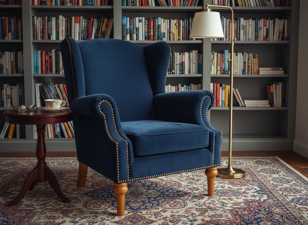 Кресло после перетяжки в Красноярске